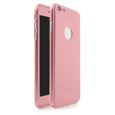 Rundum 360° Full Cover 3D Schutz Hülle Schutzglas für Apple iPhone 5 6s 7 Plus X