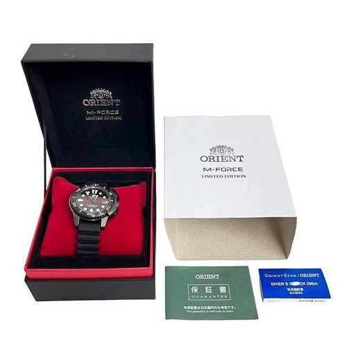 ORIENT M-FORCE RNAC0L09R F672-UAVO 25th anniversary Limited Edition of 2000