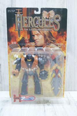 NEW Hercules The Legendary Journeys ARES with Weapons Action Figure 1995 Toy Biz