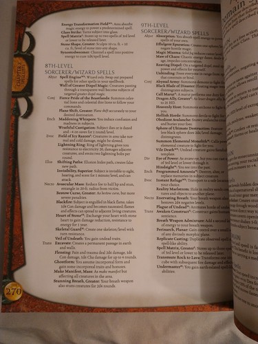 Dungeons and Dragons v.3.5 Compendio Incantesimi Ristampa Copertina Morbida - Foto 7 di 8