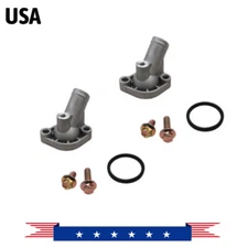 2 For Can-Am 800 1000 Renegade Outlander V-twin Aluminum Thermostat Outlet Cover