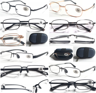 Unisex hochwertige leichte Metall Lesebrille Smart Style Komfort Design
