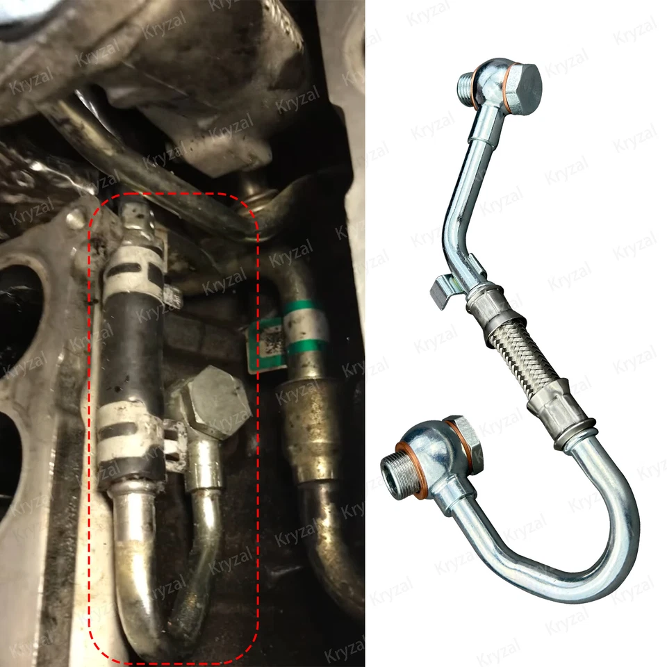 Turbo Coolant Hose Kit for Jeep Grand Cherokee Limited Laredo WK 3.0 Eco Diesel - image 3 of 4