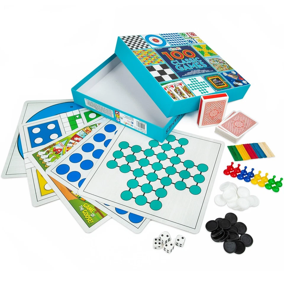 100 Classic Games Compendium | Collection of Classic Family Board Games - Image 4 of 4