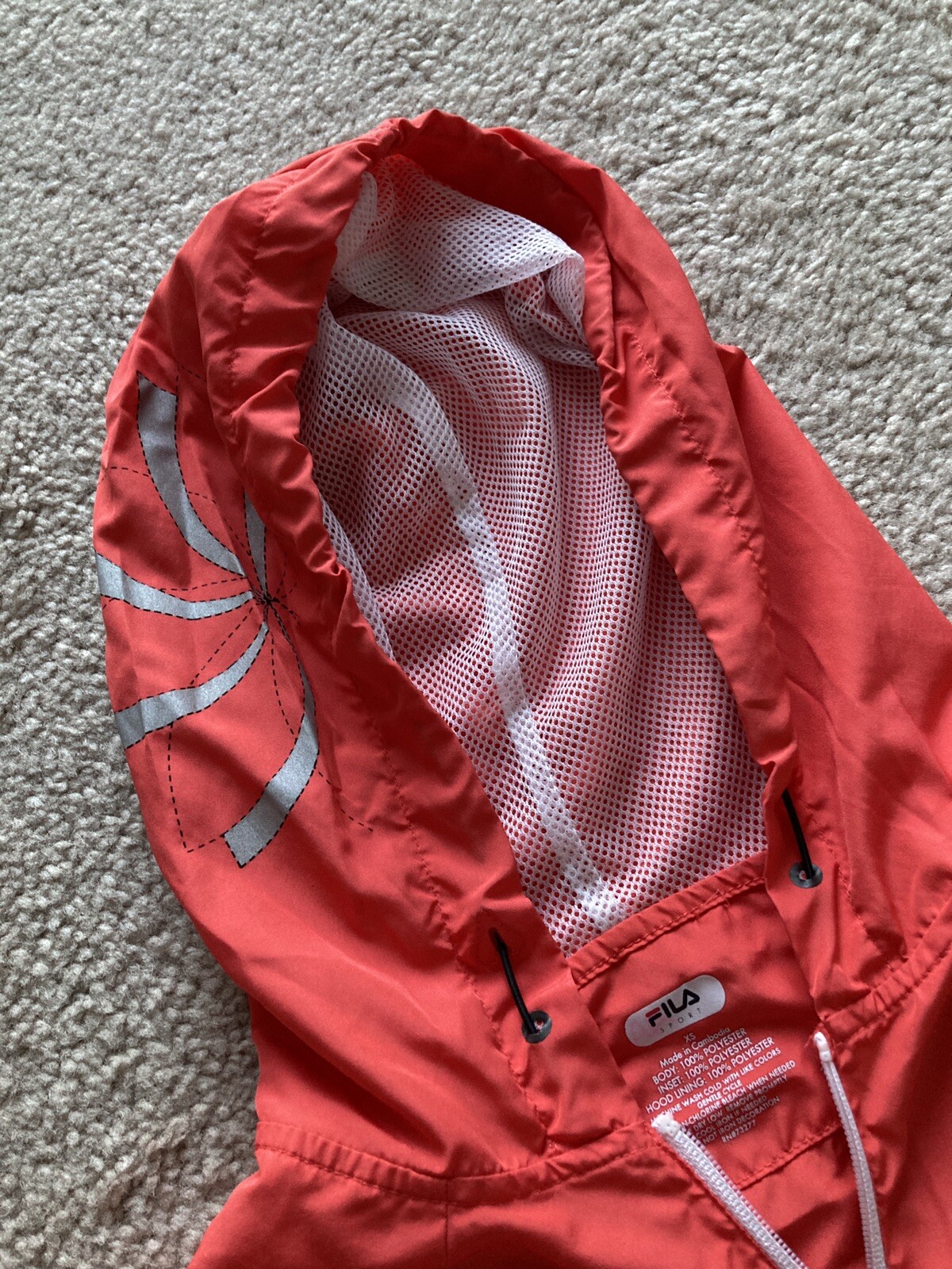 Fila Sport Women’s Windbreaker Size Xtra Small