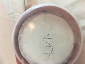 Nuance Dusting Body Powder Canister White Puff 4 oz