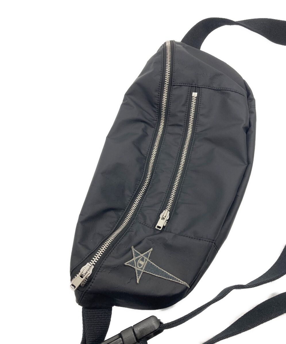 Champion x RICK OWENS Logo Belt Shoulder Bag Black Collab Champion x RICK OWENS Logo Belt Shoulder Bag Black Collab