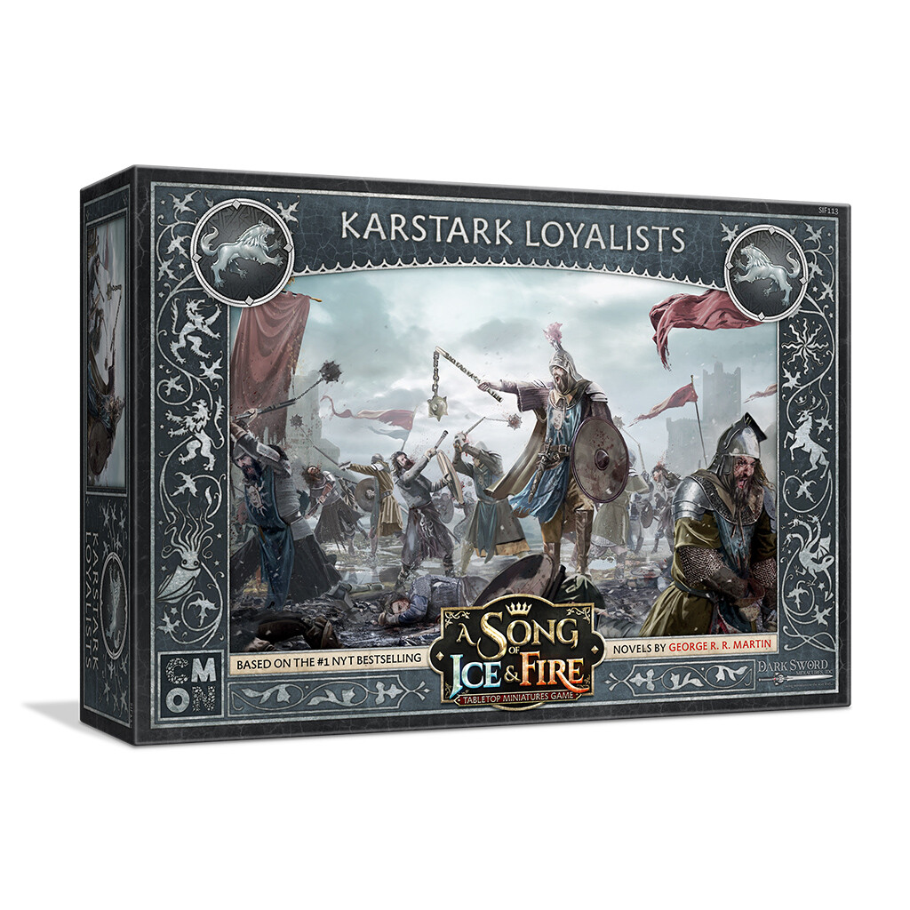 KARSTARK LOYALISTS Песнь Льда и Пламени ASOIAF Miniatures CMON
