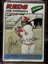1977 Topps Joe Morgan Cincinnati Reds #100 HOF