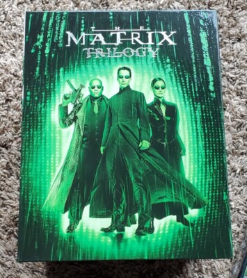 The Matrix Trilogy [Blu-ray](中古品) THE MATRIX TRILOGY 4K BLU-RAY UHD CLUB SEALED LEATHER CASE W/BOX