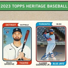 2023 Topps Heritage Baseball Insert  Pick your Card