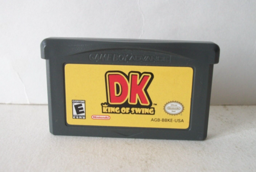 DK King of Swing Nintendo Game Boy Advance GBA Good Label Authentic Donkey Kong - Picture 1 of 4
