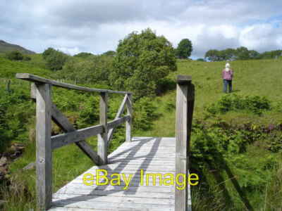 Photo 6x4 Footbridge on the Bluestack Way Tullynaglack This footbridge on c2008