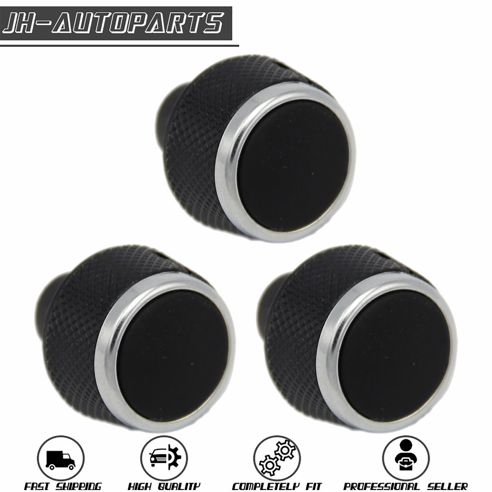 For Ferrari 458 Italia Spider F12 3X AC Control Switch Button Panel Switch Knob
