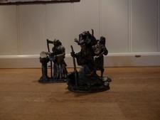 Mystic Legends Evergreen Studio – 2  X Wizard’s , + Wood Nymph Pewter Figures