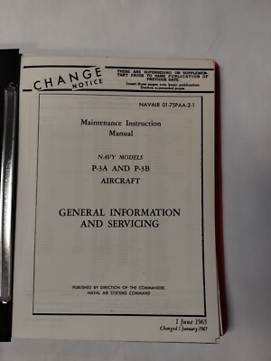Lockheed P-3A & P-3B Aircraft General Information 1967 Copy