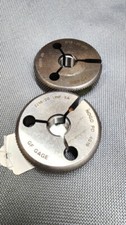 Lot of 3 Go/No-Go thread Gages - (1) 3/8-24 (2) 7/16-20 made in USA by GF Gage