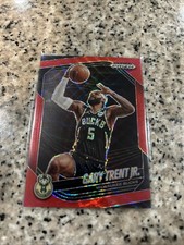 GARY TRENT JR 2024-25 PRIZM RUBY WAVE #232 BUCKS FREE USA SHIP