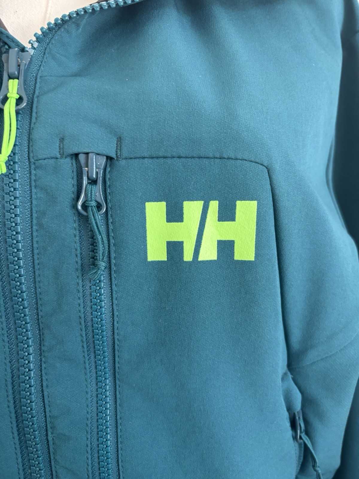 Helly Hansen Paramount Hooded Softshell Jacket Aq… - image 2