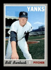 1970 Topps #167 Bill Burbach   EX/EX+ X3666699