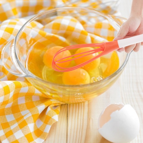 Frusta palloncino frusta sbattitore uova silicone antiscivolo 10 pollici - Foto 3 di 10