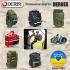 20L First Aid Medical Backpack, Red EMT Bag, Empty, Removable Pouches, MOLLE