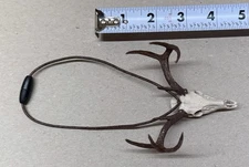 Whitetail Deer Skull 3D Printed Mirror Hanger. Scan From Real Skull!!