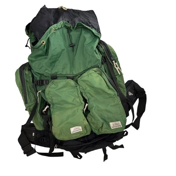 Mochila de Colección Gregory Verde Marco Interno Años 80-90 Senderismo Camping Foto 2 de 4