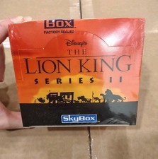 The Lion King Series 2 Skybox Sealed Hobby Box 36 Packs 8 Cards Per Walt Disney