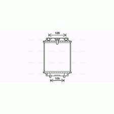 Radiator For Audi A1 8X S1 Quattro AVA 5Q0121253H