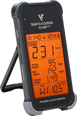 Portable Golf Launch Monitor and Swing Analyzer with Real-Time Shot Data Trackin