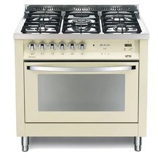 Lofra Cuisine Rainbow Pbig96Gvt/C 90Cm Four À Gaz Ventilé Piano 5 Feux A+