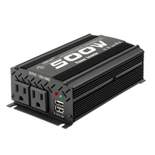 500 Watt Power Inverter 12V to 110V/120V with Cigarette Lighter Car RV Inverter