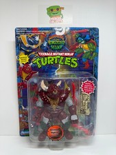 *Damage* TMNT Ninja Turtles Warrior Bebop 1994 Playmates Action Figure Red