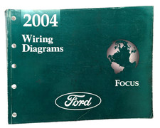 2004 FORD FOCUS Electrical Wiring Diagram Troubleshooting Manual EWD ETM