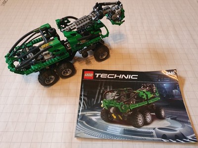 LEGO  Technic 8446 Monster Trucks - Autokran grün (1999)