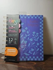 The Happy Planner 12-month planner 24-25 Big Dashboard Layout Plants & Patterns