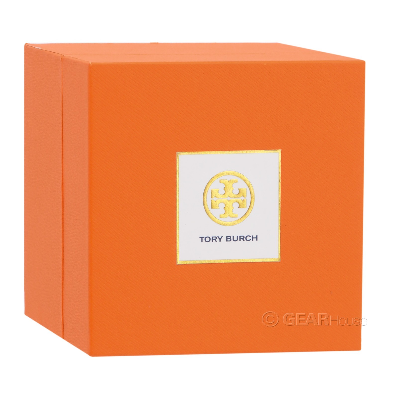 Tory Burch Gigi Womens Gold Watch Set, Interchangeable Bezel, Black Leather Band