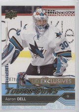 2016-17 Upper Deck Young Guns Exclusives 79/100 Aaron Dell #478 8z2