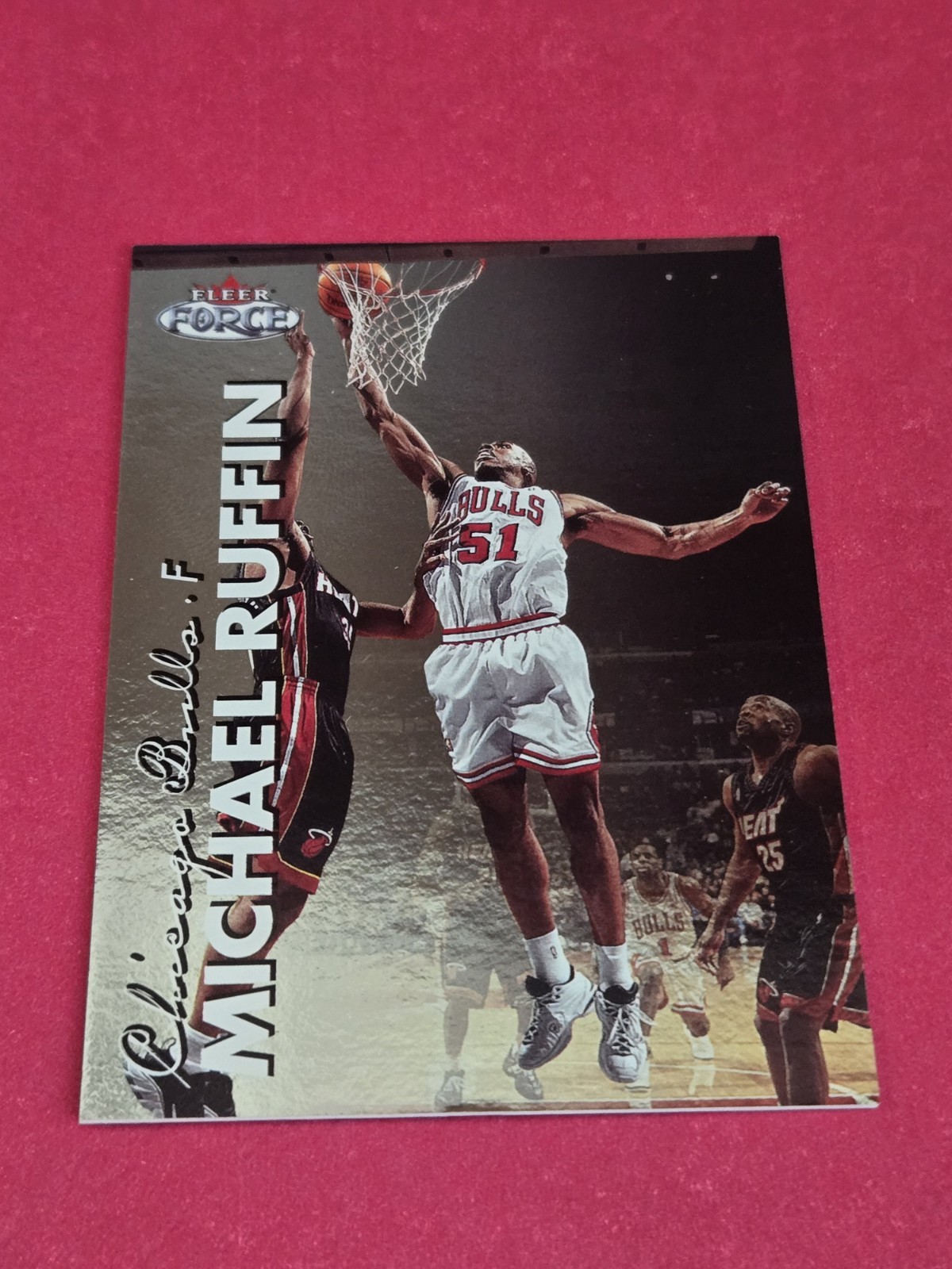 MICHAEL RUFFIN - 1999-00 FLEER FORCE BASE SET ROOKIE RC CARD #231 /1600