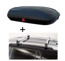 Dachbox VDPBA320 Liter+Dachtr&auml;ger Sherman f&uuml;r f&uuml;r Mercedes M (W164) 5T&uuml;rer 05-11