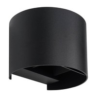 Globo Led AußEnleuchte Wandlampe Veronika Schwarz IP54 3W 308Lm Warmweiß Up&Down