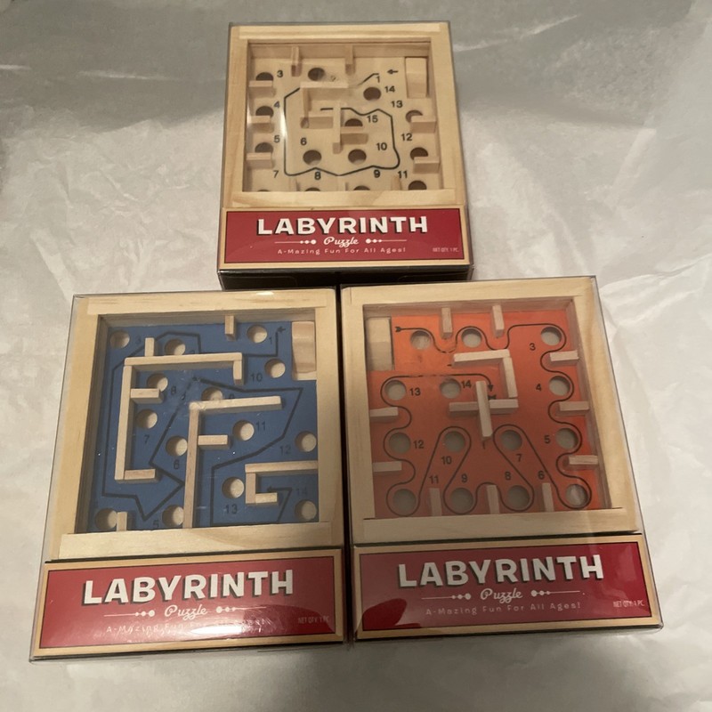 Labyrinth Puzzle Classic Fun By Streamline A-mazing! Fun For All Ages Lot 3