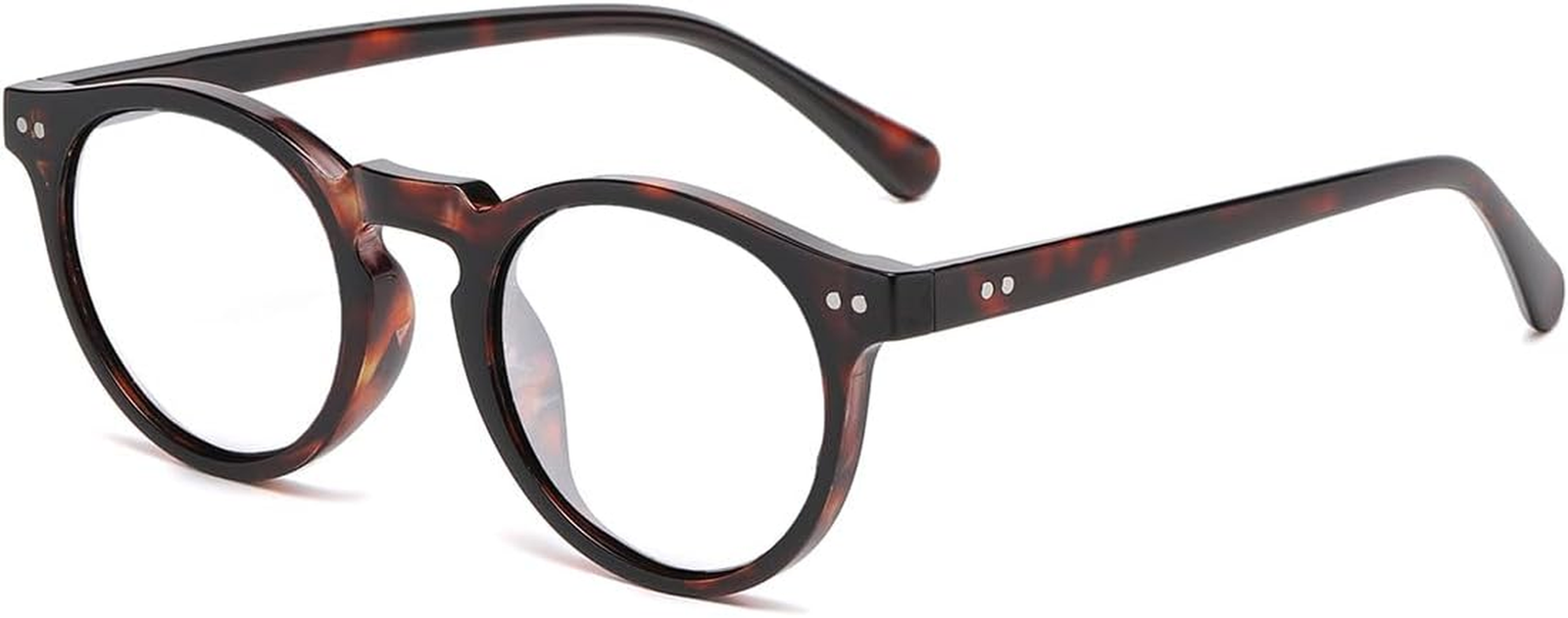 round Blue Light Glasses for Women Men Fashion Retro 90S Small Frame Computer Ey-image