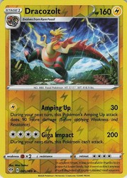Dracozolt 065/189 Darkness Ablaze Reverse Holo Rare