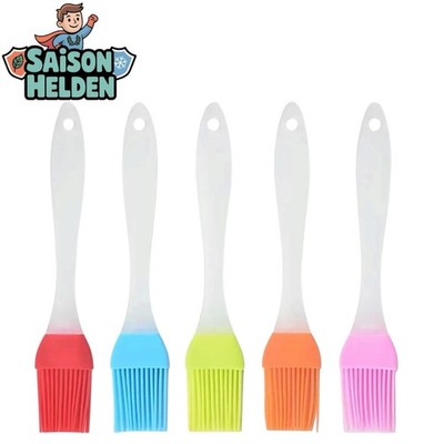 5x Silikonpinsel Küchenpinsel Backpinsel Bratenpinsel Kochpinsel Grillpinsel NEU