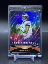 2023 Panini Certified - Certified Stars Jalen Hurts #CS-19 Mirror Orange /149