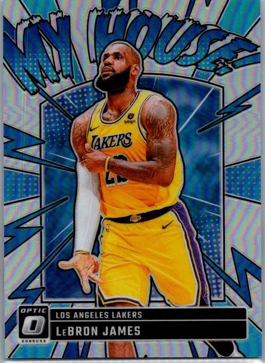 2024-25 Donruss Optic #3 LeBron James My House Holo