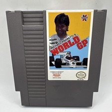 Michael Andretti's World Grand Prix (Nintendo NES, 1990) - Authentic - Tested