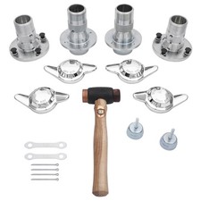 MGB Hub conversion set for Wire wheels - 2 Eared spinners & Tube axle 1966-1980
